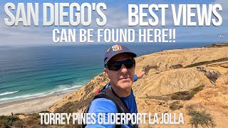 Best Views In San Diego Can be found Here Torrey Pines Gliderport La Jolla 🇺🇸 [upl. by Dett217]