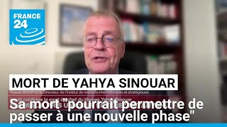 Gaza  la mort de Yahya Sinouar quotpourrait permettre de passer à une nouvelle phasequot • FRANCE 24 [upl. by Fidellia]