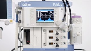 Dräger Fabius Tiro  The EVent piston ventilator [upl. by Sudnac]