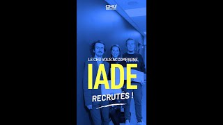 IADE recrutés [upl. by Aicsila727]