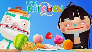 Fun Kitchen Cooking Kids Games  Toddlers Learn Cooking For Children  Toca Kitchen 2 [upl. by Annovaj]