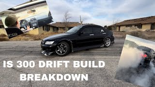 Lexus is300 drift build  street drifting [upl. by Ulrica]