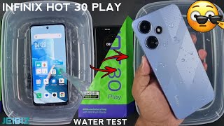 Infinix Hot 30 Play Water Test 💦  Lets See if Hot 30 Play is Waterproof Or Not [upl. by Tubb]