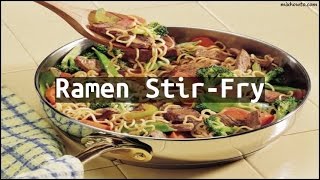 Recipe Ramen StirFry [upl. by Shakespeare]