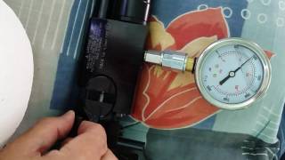 HW 100 pressure regulator monitor regolatore di pressione [upl. by Sueddaht]