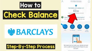 Check Barclays Balance amp Transaction Online  Check Barclays Incoming Payments  Barclays Statement [upl. by Natehc]