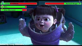 Monsters Inc 2001 Rescuing Boo with healthbars 22 [upl. by Juxon236]