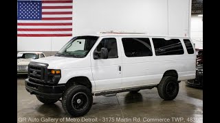 2010 Ford E350 XL Extended Passenger Van For Sale  Walk Around 75k Miles [upl. by Dedie757]