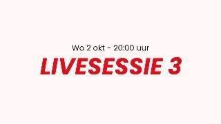 Livesessie 3 Mini Suikervrij Challenge [upl. by Abbey]