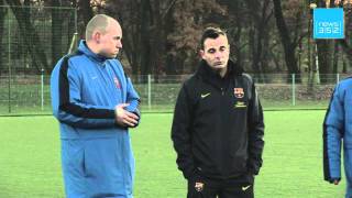 FC Barcelona launches new football academy in Poland [upl. by Anne-Marie]