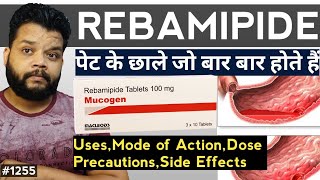 Rebamipide Tablets Review Uses In Hindi  Medicine For Stomach Ulcers [upl. by Entwistle705]