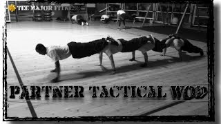 Partner Functional Workout Tactical Physical Fitness [upl. by Neret]