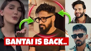 CRAZY REACTION ON EMIWAY BANTAI OLD HAIRSTYLE 🤯🔥 FUKRA INSAAN SWALINA  MANINDER BUTTER  BAJIS EP [upl. by Ishii]