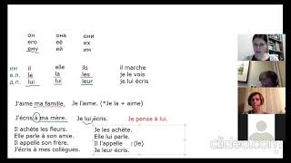 Le la les lui leur  местоимения во французском Часть 2 [upl. by Hamaso926]