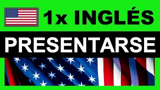 🟩 CURSO INTENSIVO DE INGLÉS NO SOLO PARA PRINCIPIANTES aprende a presentarte correctamente en inglés [upl. by Meras]