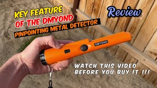 KEY FEATURE OF THE DMYOND PINPOINTING metaldetector reviews tech [upl. by Katonah898]