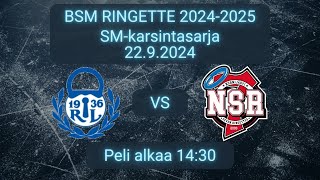 BSM Rauman Lukko vs NSR 2292024 [upl. by Aggi182]