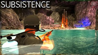 Cave Diving  Subsistence Gameplay  Part 53 [upl. by Zorana]