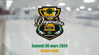 Coupe Desjardins à Bonaventure Samedi 30 mars 2024 avantmidi [upl. by Sucy]