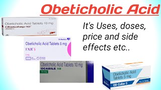 Obeticholic Acid Uses In Bengali। Obetohep Tablet। FXR 10 Tablet। [upl. by Ennaxor]