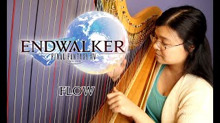 Flow  FFXIV Harp CoverArrangement [upl. by Eimiaj120]