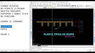 AUTOCAD NO FUNCIONA SUPRIMIR [upl. by Bornstein443]