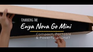 Enya Nova Go Mini  Unboxing  Compact Portable Powerful Sound enyaguitar travelguitar [upl. by Isabelle]