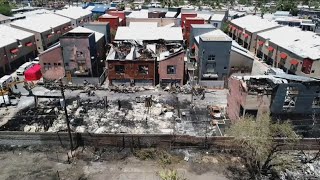 Squatters cause more issues for residents of downtown Las Vegas townhomes in massive June fire [upl. by Kathy]