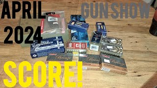 Ammo Haul April 2024 Gun Show [upl. by Meri]