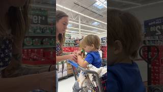 Part 23 of Walmart shopping trip with my toddler🥰 shoppingbuddy toddlermom [upl. by Nancee]