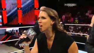 Wwe Raw 08042014 Roman ReignsTriple HRandy OrtonSeth Rollins Stephanie McMahonKane Segment [upl. by Tik]