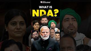 NDA kya hai  National Democratic Alliance Explained  BJPNDA nda ndavsindia narendramodi bjp [upl. by Ynohtna]