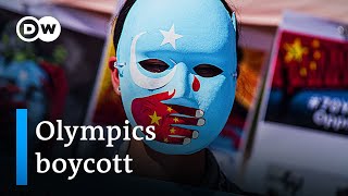 Beijing Olympics overshadowed by diplomatic boycotts human rights concerns and COVID19  DW News [upl. by Feil]