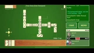 Learn to play Dominoes  Fiveup  Draw  Block  play chat and compete [upl. by Louanne]