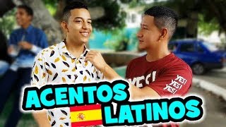 IMITANDO ACENTOS LATINOS en el colegio SIMÓN BOLÍVAR  GUAYAQUIL [upl. by Remoh972]