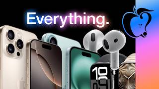 Apple iPhone 16 Event Everything Apple Announced in 13 Minutes [upl. by Eenahc]