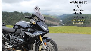 Owls Nest Llyn Brianne amp Devils staircase BMW R1250RS [upl. by Xymenes]