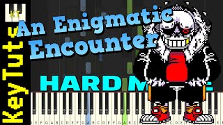 An Enigmatic Encounter Undertale Last Breath  Phase 3  Hard Mode Piano Tutorial Synthesia [upl. by Stephanie920]