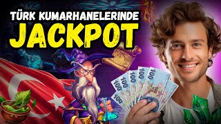 Türk Kumarhanelerinde Jackpot ♥️ kazandıran slotlar 2024 [upl. by Narih]