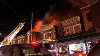 MultiBuilding Fire Newburgh NY [upl. by Ahseek]