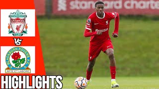 Liverpool vs Blackburn Rovers  All Goals amp Highlights  U21 Premier League 2 [upl. by Brahear685]