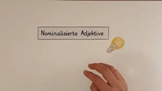 Nominalisierte Adjektive Grundschule Klasse 4 [upl. by Coucher]