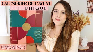 Calendrier de lAvent FEELUNIQUE 2021  Unboxing  🎄 Que fautil en penser  🤔  LOdoesmakeup [upl. by Buffum]