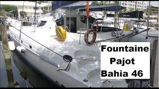 Fountaine Pajot Bahia 46 catamaran quotTouch of Grayquot [upl. by Kreager584]