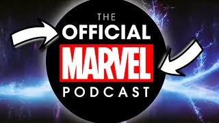 The Official Marvel Podcast Marvels New Podcast Is this a response to James Gunn or Scoopers [upl. by Eelik]