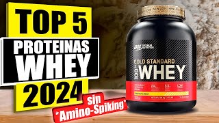 Las 5 MEJORES PROTEINAS en POLVO WHEY del 2024 sin AMINOSPIKING🥛  GUIA DEFINITIVA [upl. by Weinstock467]