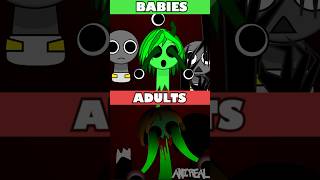 Incredibox Sprunki BABIES Phase 3 VS Original Sprunki Phase 3 HORROR VERSION 😭 [upl. by Nemracledairam]