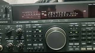 Kenwood ts 950s no signal reception within 10 m [upl. by Ahsinom297]