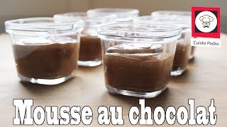 Recette mousse au chocolat Thermomix TM5 [upl. by Nref]