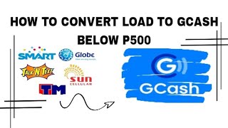 CONVERT LOAD TO GCASH NEW UPDATE 2024 [upl. by Airda]